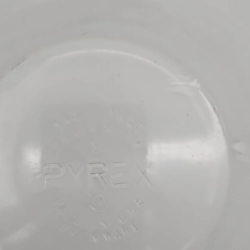 Pyrex Clear Glass Round Baking Dish